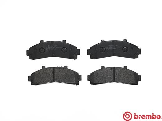 Brake Pad Set, disc brake - P 24 041 BREMBO
