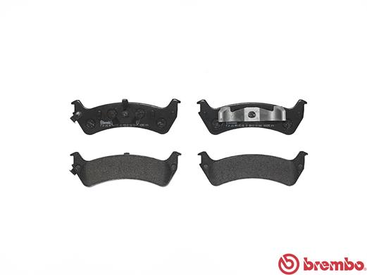 Brake Pad Set, disc brake - P 24 042 BREMBO