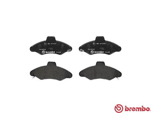 Brake Pad Set, disc brake - P 24 045 BREMBO