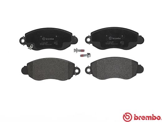 Brake Pad Set, disc brake - P 24 052 BREMBO