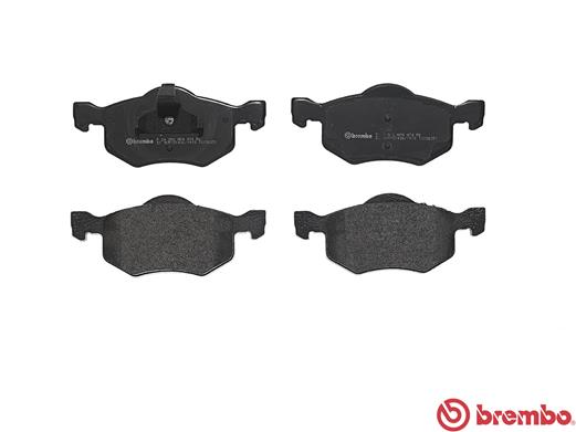 Brake Pad Set, disc brake - P 24 056 BREMBO