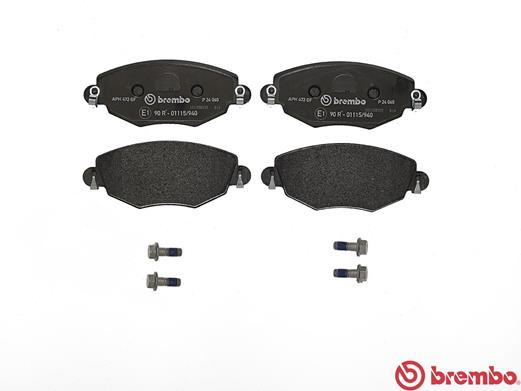 Brake Pad Set, disc brake - P 24 060 BREMBO