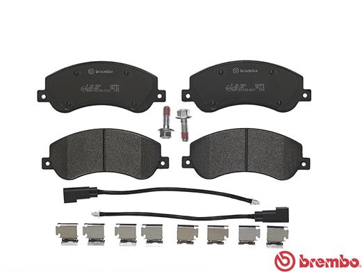 Brake Pad Set, disc brake - P 24 064 BREMBO