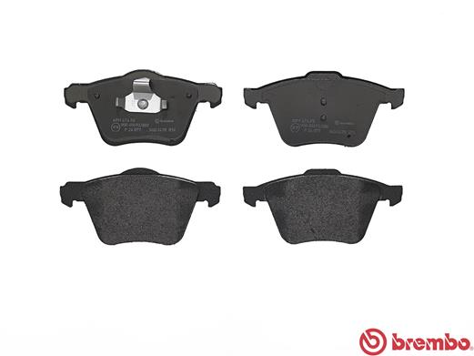 Brake Pad Set, disc brake - P 24 077 BREMBO