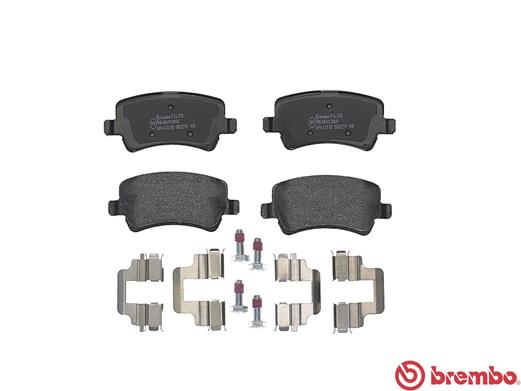 Brake Pad Set, disc brake - P 24 078 BREMBO