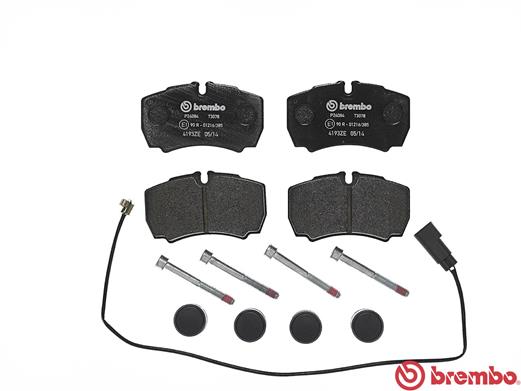 Kit pastiglie freno, Freno a disco - P 24 084 BREMBO