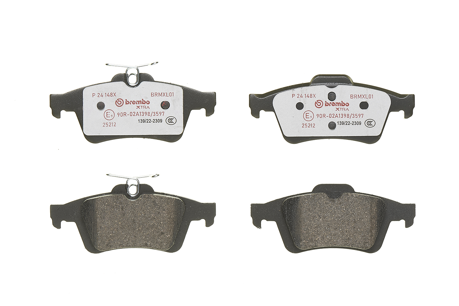 Kit pastiglie freno, Freno a disco - P 24 148X BREMBO