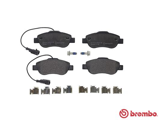 Brake Pad Set, disc brake - P 24 150 BREMBO