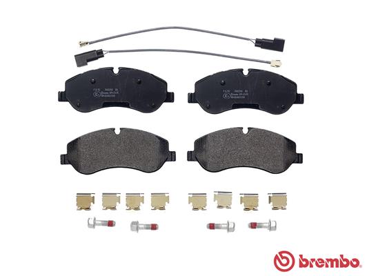 Kit pastiglie freno, Freno a disco - P 24 152 BREMBO