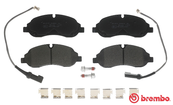 Brake Pad Set, disc brake - P 24 171 BREMBO