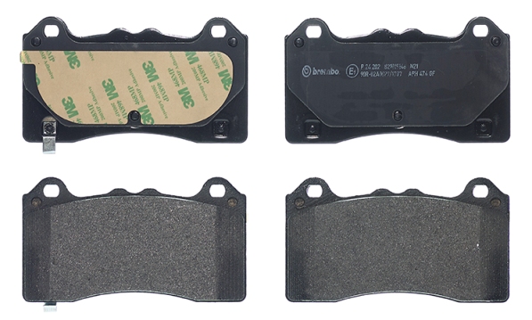 Brake Pad Set, disc brake - P 24 202 BREMBO
