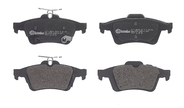 Brake Pad Set, disc brake - P 24 216 BREMBO