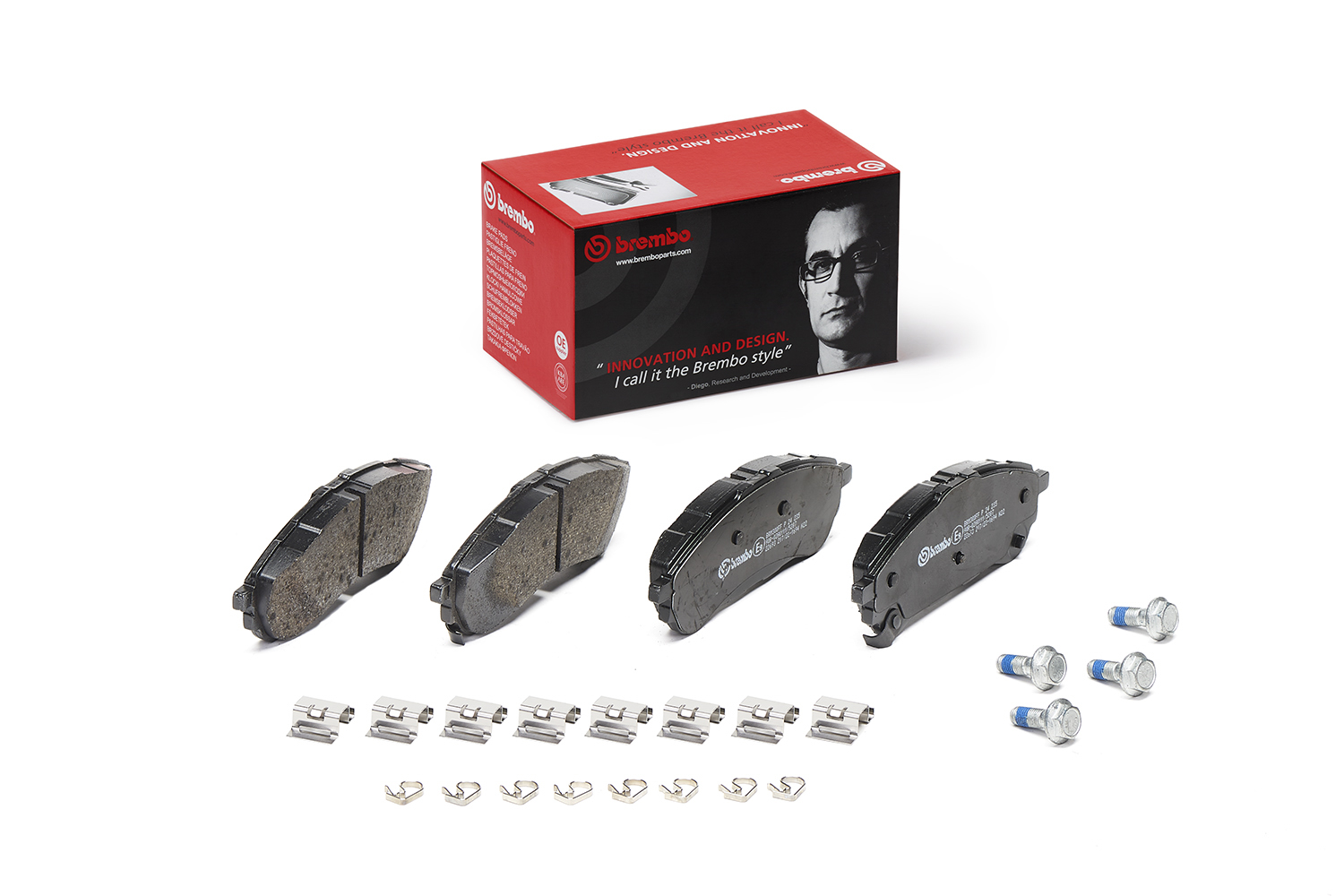 Brake Pad Set, disc brake - P 24 235 BREMBO