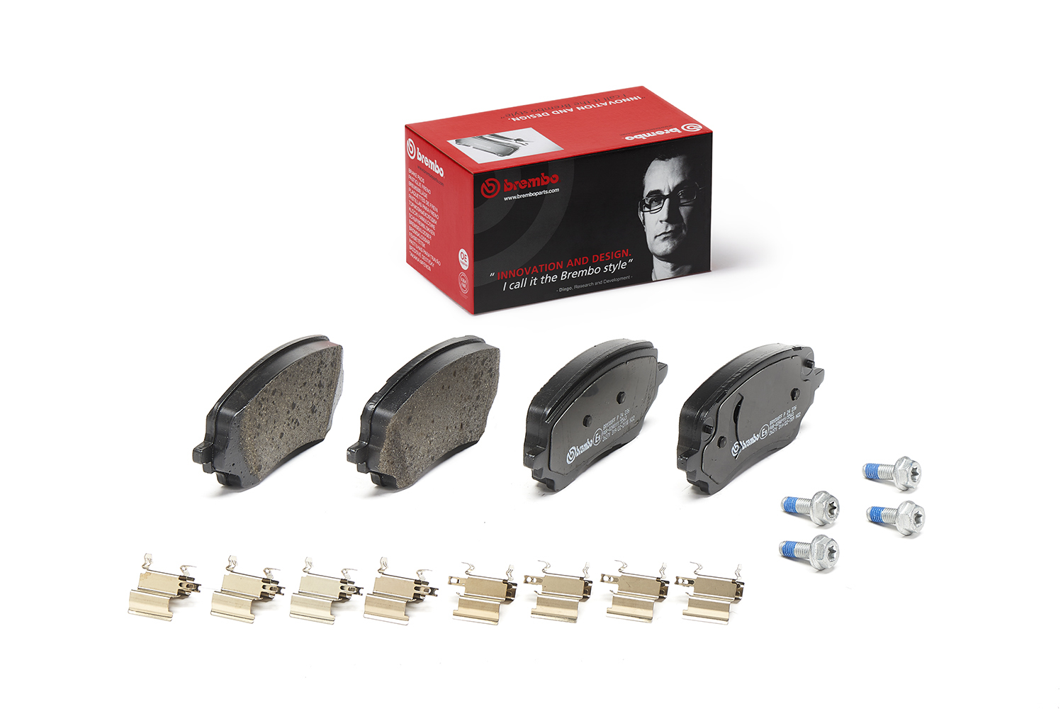 Brake Pad Set, disc brake - P 24 236 BREMBO