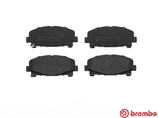 Brake Pad Set, disc brake - P 28 043 BREMBO