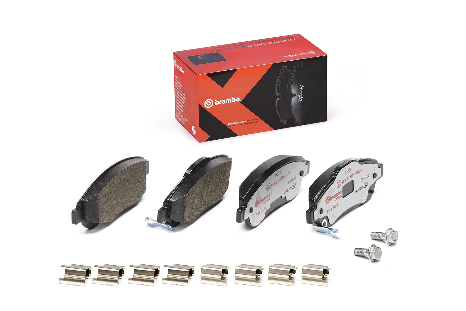 Brake Pad Set, disc brake - P 28 045X BREMBO