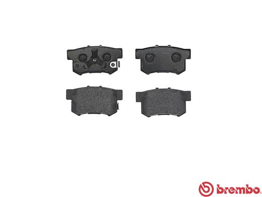 Brake Pad Set, disc brake - P 28 051 BREMBO