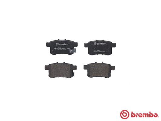 Brake Pad Set, disc brake - P 28 072 BREMBO