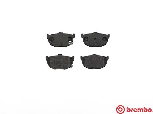 Brake Pad Set, disc brake - P 30 003 BREMBO