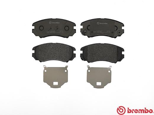 Brake Pad Set, disc brake - P 30 018 BREMBO