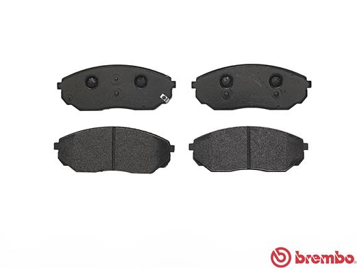 Brake Pad Set, disc brake - P 30 019 BREMBO