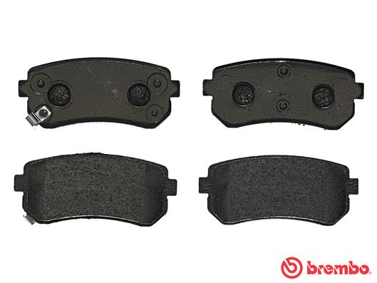 Brake Pad Set, disc brake - P 30 025 BREMBO