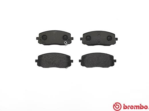 Brake Pad Set, disc brake - P 30 032 BREMBO