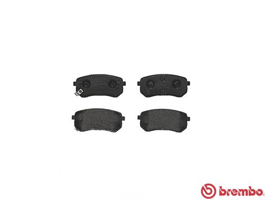Brake Pad Set, disc brake - P 30 033 BREMBO
