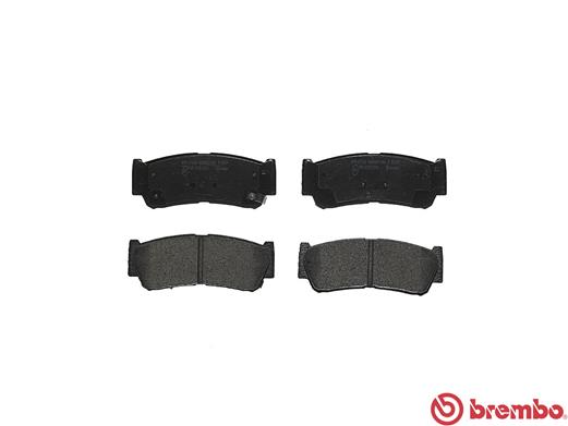 Brake Pad Set, disc brake - P 30 037 BREMBO