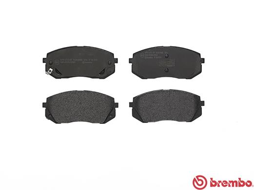Brake Pad Set, disc brake - P 30 039 BREMBO