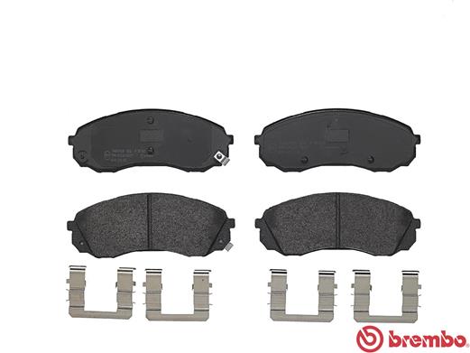 Brake Pad Set, disc brake - P 30 041 BREMBO