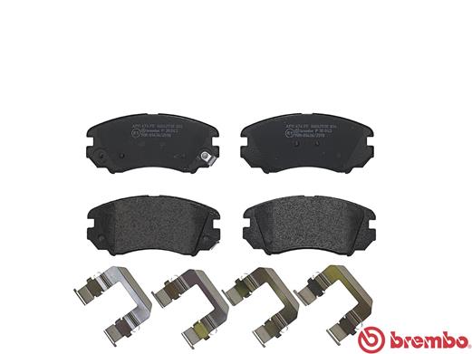Kit pastiglie freno, Freno a disco - P 30 043 BREMBO