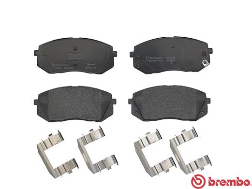 Brake Pad Set, disc brake - P 30 056 BREMBO
