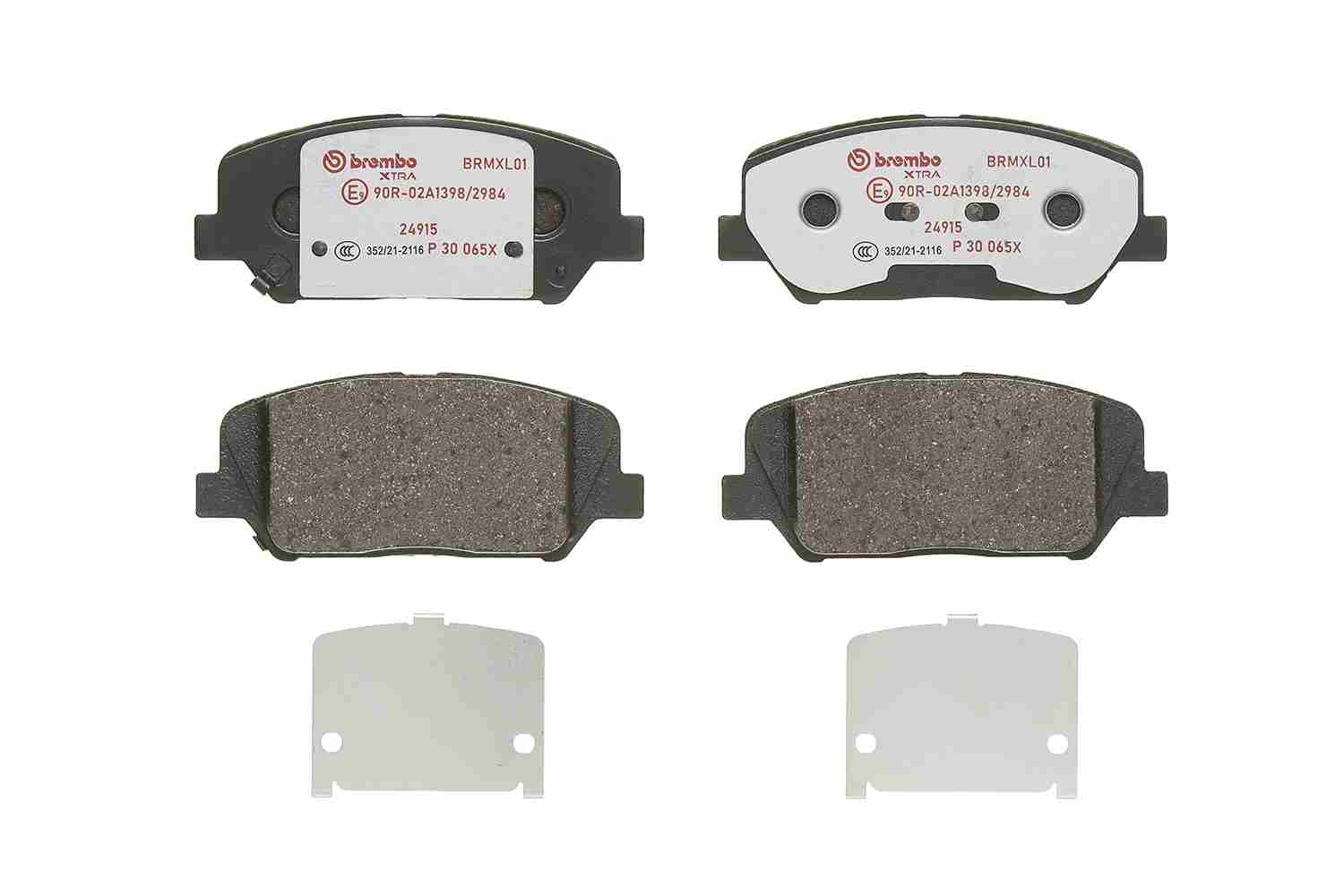 Brake Pad Set, disc brake - P 30 065X BREMBO