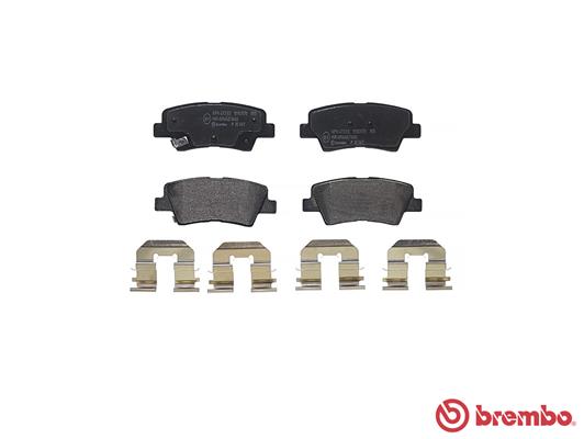 Brake Pad Set, disc brake - P 30 067 BREMBO