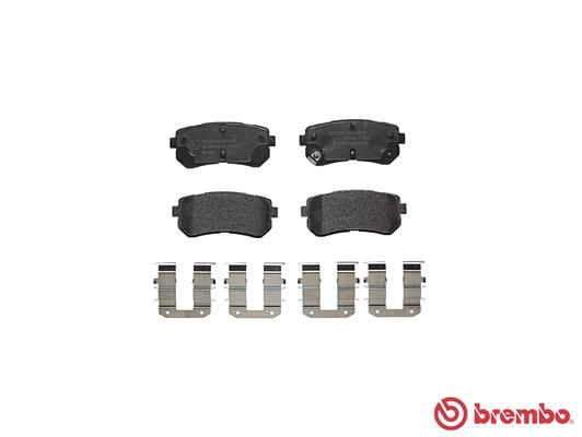 Brake Pad Set, disc brake - P 30 068 BREMBO