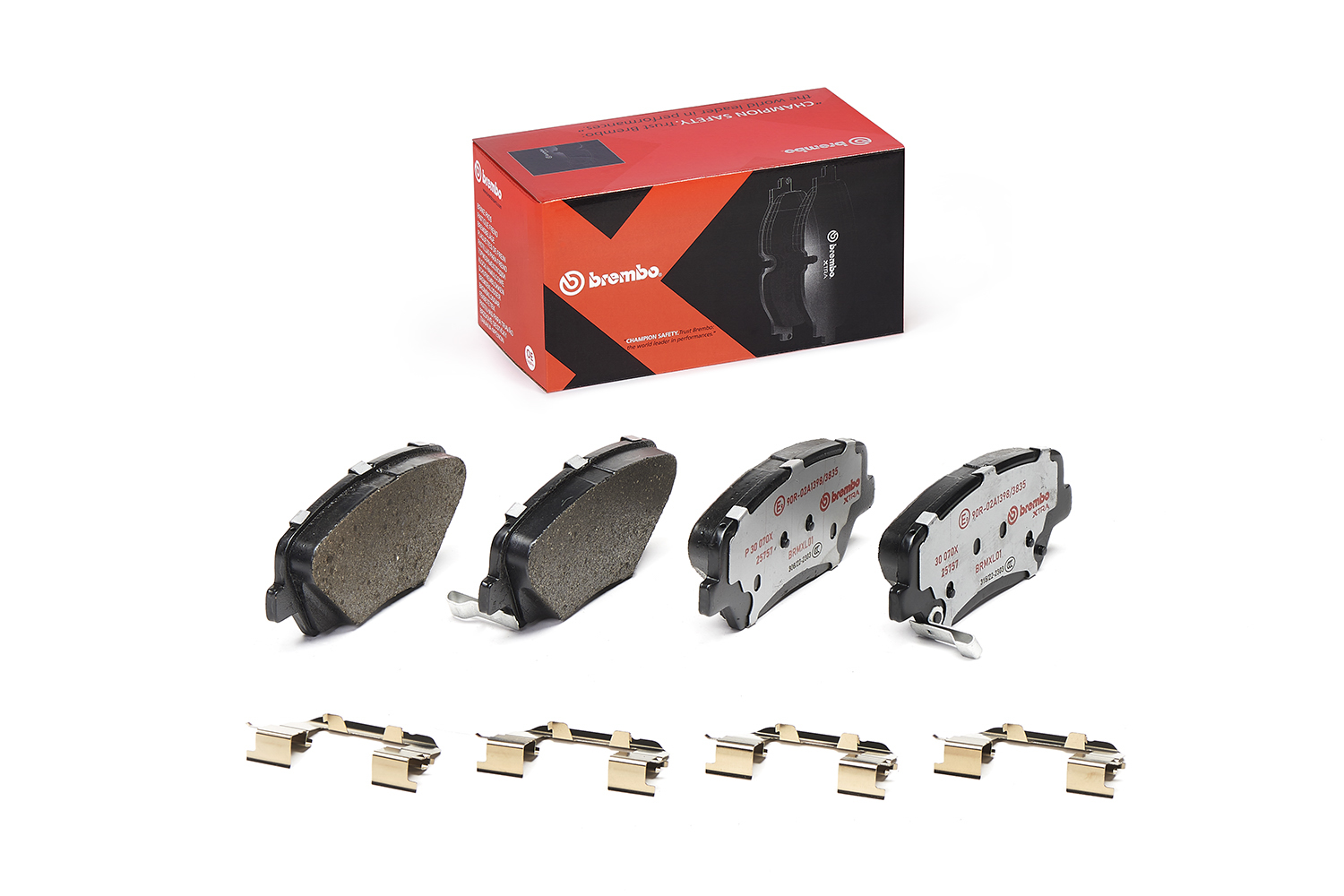 Brake Pad Set, disc brake - P 30 070X BREMBO