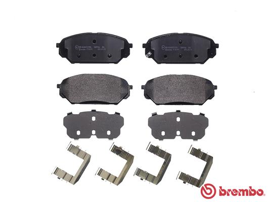 Brake Pad Set, disc brake - P 30 071 BREMBO