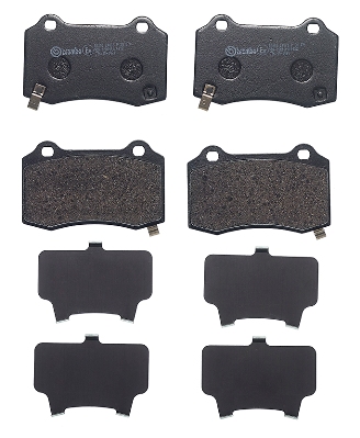 Brake Pad Set, disc brake - P 30 074 BREMBO