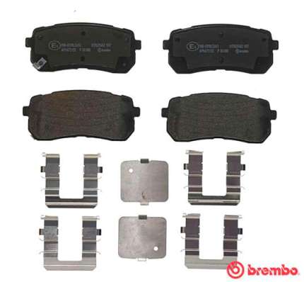 Brake Pad Set, disc brake - P 30 080 BREMBO