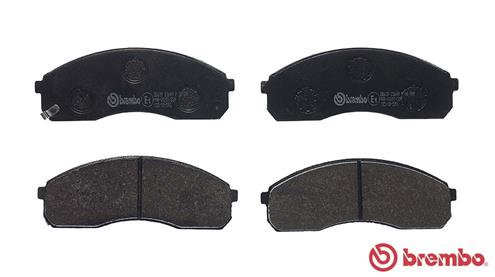 Brake Pad Set, disc brake - P 30 091 BREMBO