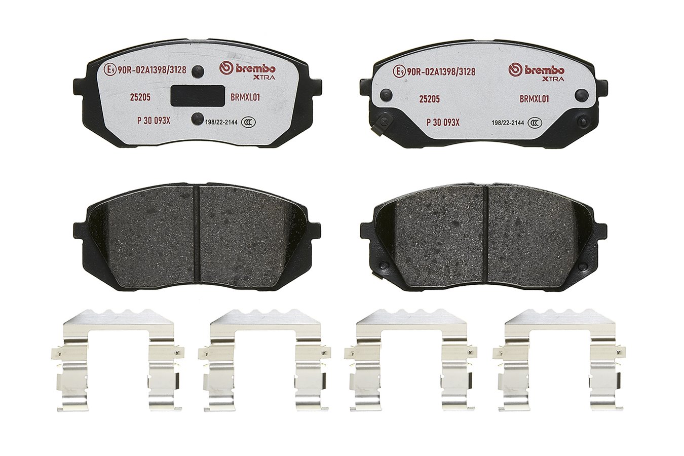 Brake Pad Set, disc brake - P 30 093X BREMBO