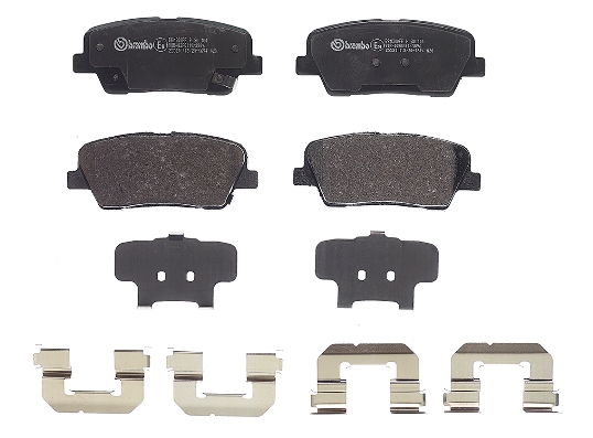 Brake Pad Set, disc brake - P 30 104 BREMBO