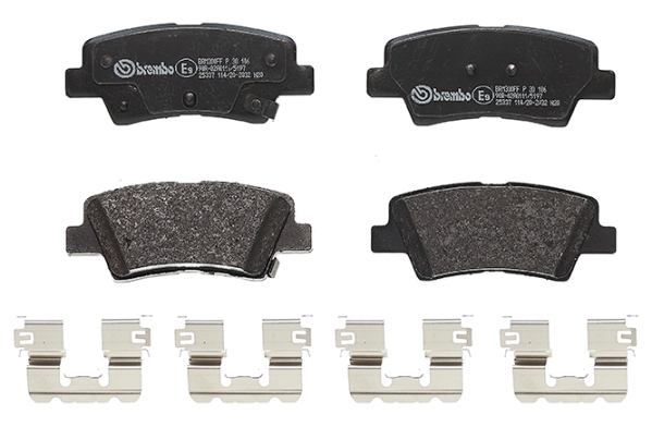 Brake Pad Set, disc brake - P 30 106 BREMBO