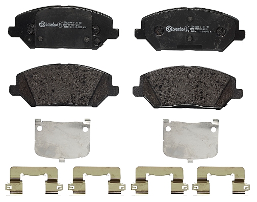 stabdžių trinkelių rinkinys, diskinis stabdys - P 30 110 BREMBO