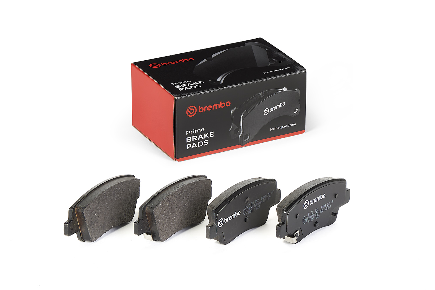 Brake Pad Set, disc brake - P 30 152 BREMBO