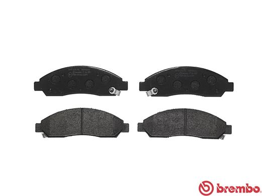 Brake Pad Set, disc brake - P 34 005 BREMBO