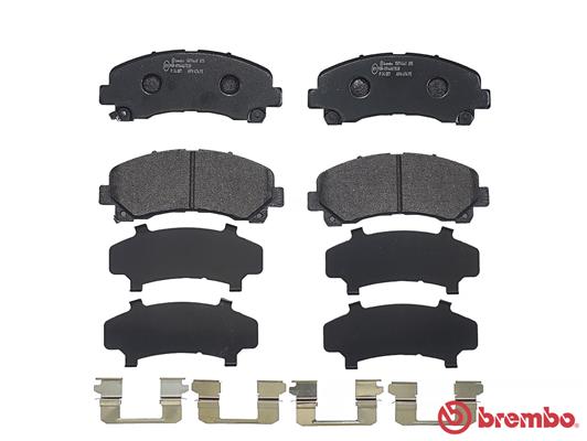 Brake Pad Set, disc brake - P 34 007 BREMBO