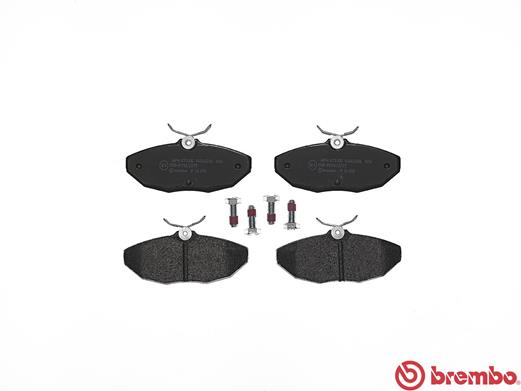 stabdžių trinkelių rinkinys, diskinis stabdys - P 36 015 BREMBO