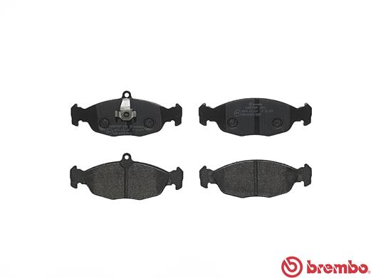 Brake Pad Set, disc brake - P 36 017 BREMBO